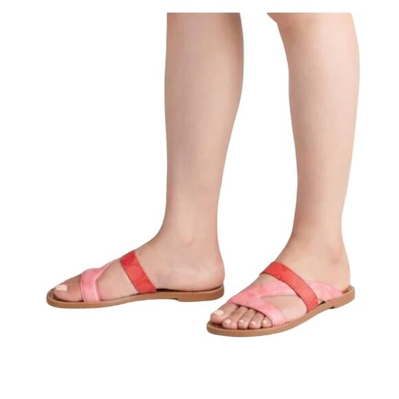 COACH SLIP ON SANDALS PINK HARLAN SIZES 9, 10, & 11 - Picture 4 of 6
